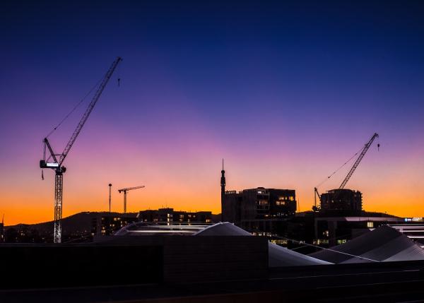 Say goodbye to the cranes